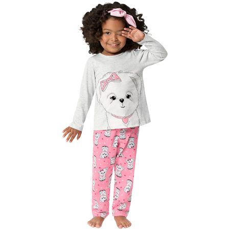 Pijama Infantil Feminino Blusa + Calça Kyly 109433.0467.2