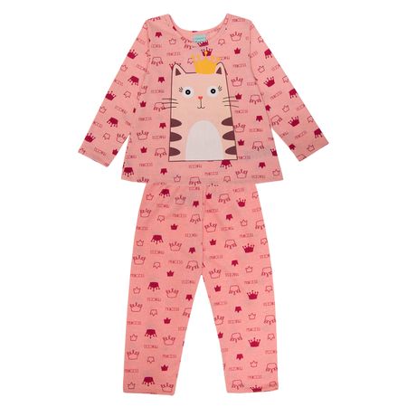 Pijama Infantil Feminino Blusa + Calça Kyly 134484.40061.1