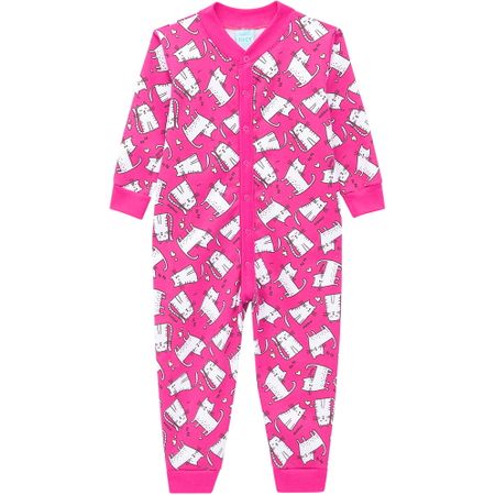 Pijama Infantil Feminino Kyly Moletom Peluciado 206783.40064.1