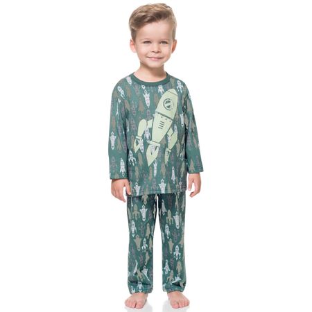 Pijama Infantil Masculino Blusa + Calça Kyly 206801.6805.1