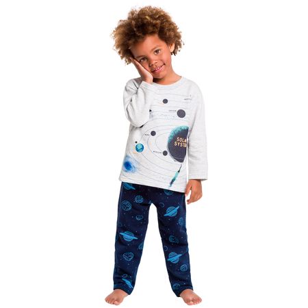 Pijama Infantil Masculino Blusa + Calça Kyly 207022.0467.1