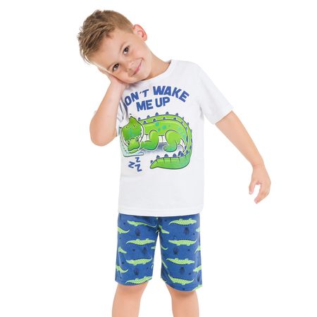 Pijama Infantil Masculino Camiseta + Bermuda Kyly 109793.0001.1