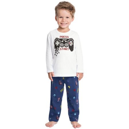 Pijama Infantil Masculino Camiseta + Calça Kyly 109289.0001.1