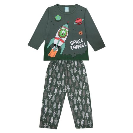 Pijama Infantil Masculino Camiseta + Calça Kyly 134496.70121.2