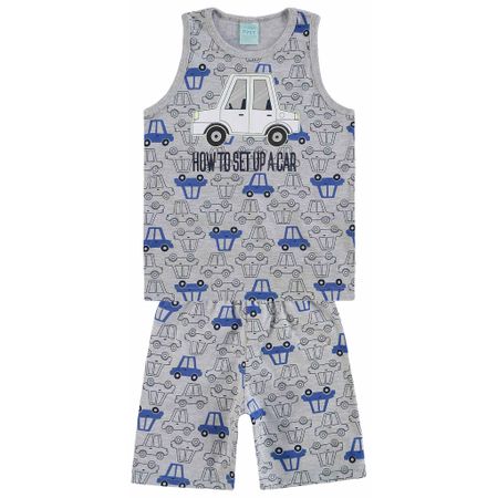 Pijama Infantil Masculino Regata + Bermuda Kyly 109445.0020.2