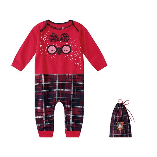 Pijama Lilica Ripilica Vermelho Bebê Menina