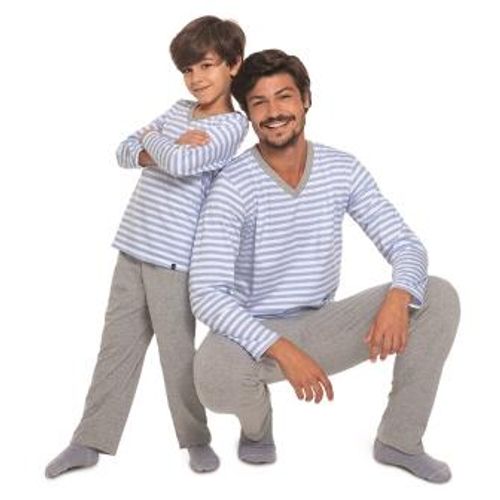 Pijama Lupo Longo (Infantil) Tamanho: 10 | Cor: Azul