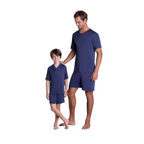 Pijama Lupo Poliamida (Infantil) Tamanho: 10 | Cor: Marinho