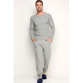 Pijama Masculino Blusa Justinha e Calca-mescla 65000 - 756 P
