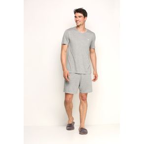 Pijama Masculino Curto - Gray J7 M