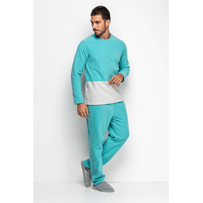 Pijama Masculino de Soft - Napolitano P