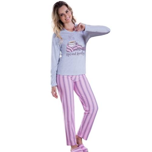 Pijama Meia Malha P1015