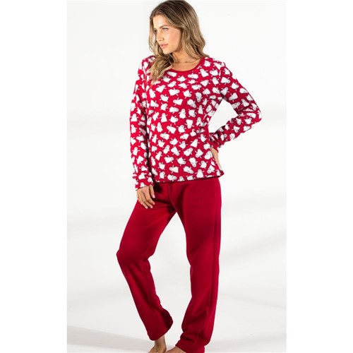 Pijama Micro Soft 9216 Red M