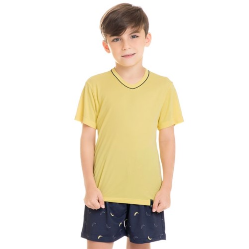 Pijama Paulo Curto Infantil Amarelo/10