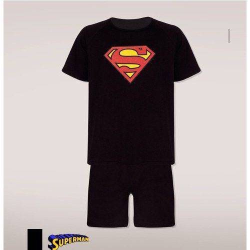 Pijama Super Man Am Lupo Urban 100% Algodão 16928-001