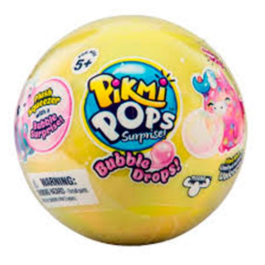 Pikmi Pops Bubble Drops Amarelo - DTC