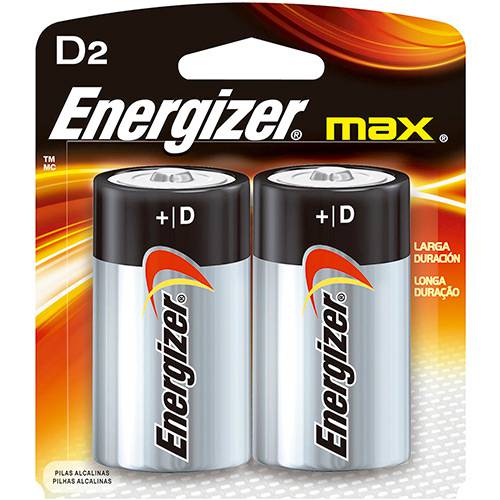 Pilha Energizer Max D - Energizer