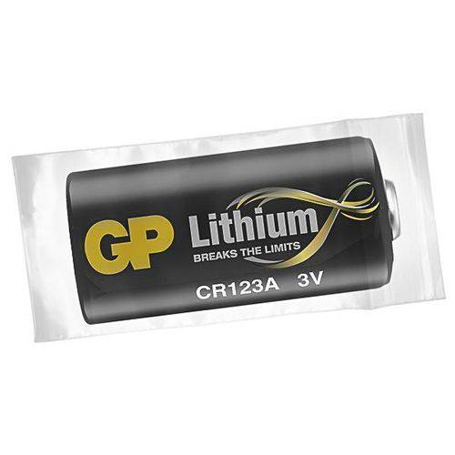Pilha Gp Lithium Cr-123a 3v