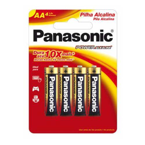 Pilha Panasonic Alcalina Lr6-4 Pequena