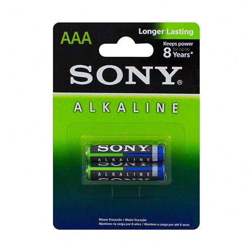 Pilha Sony AAA Alcalina com 2 Unidades