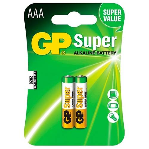 Pilha Super Alkaline Gp Aaa 1.5V Blister com 2