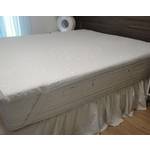 Pillow Top Viscoelástico com Gel Solteiro 0,78x1,88 com 5cm Branco