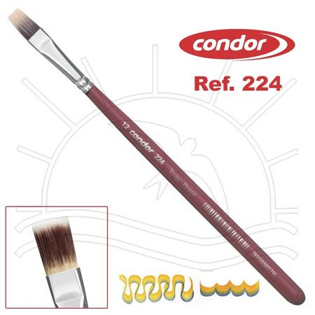 Pincel Condor 224 - Chato 04