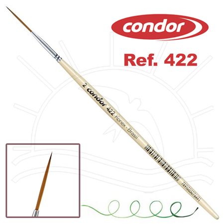 Pincel Condor 422 - Redondo Longo 0