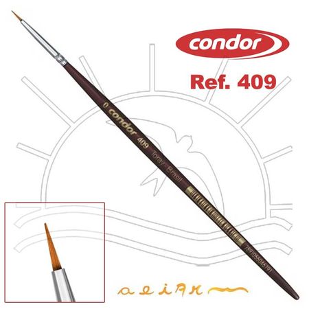 Pincel Condor 409 - Redondo 000