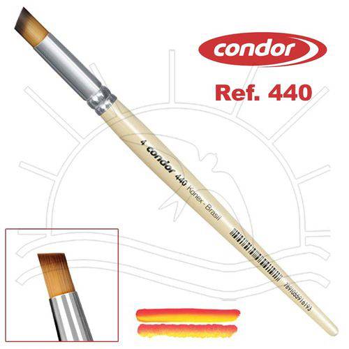 Pincel Condor 440 - Redondo Chanfrado