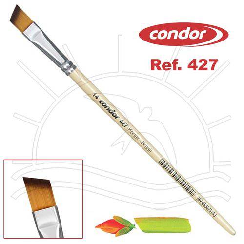 Pincel Condor 427 - Chanfrado Angular