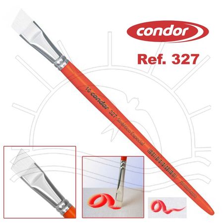 Pincel Condor 327 - Chanfrado 04