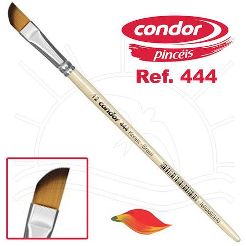 Pincel Condor Konex 444 - Chato Modelado/Faca