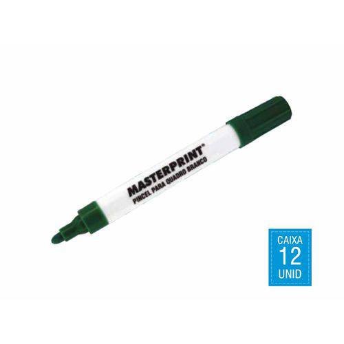 Pincel para Quadro Branco Verde - Caixa C/ 12 Unidades - MP617