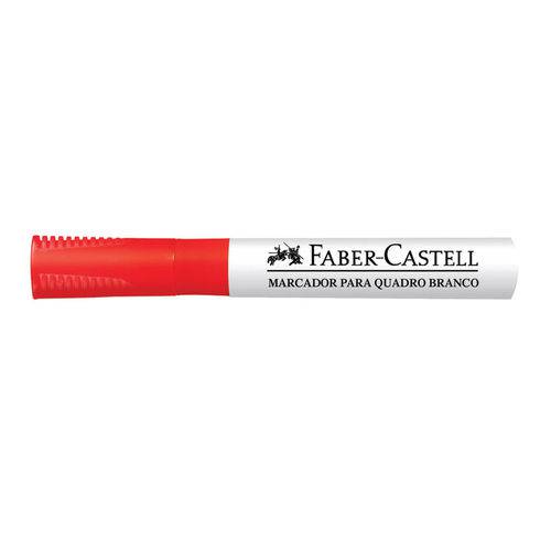 Pincel para Quadro Branco Vermelho Faber Castell