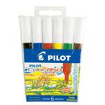Pincel Pilot Color 850 Junior Estojo 6 Cores Pilot
