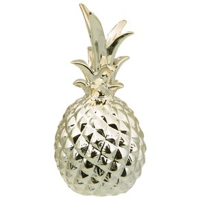 Pineapple Adorno 18 Cm Ouro