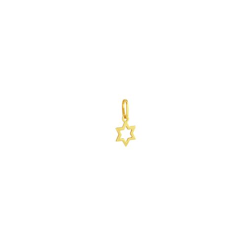 Pingente em Ouro 18K Estrela Vazada - AU3757