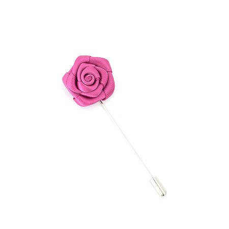 Pino de Lapela Rosa Pink Formato de Flor Rosa