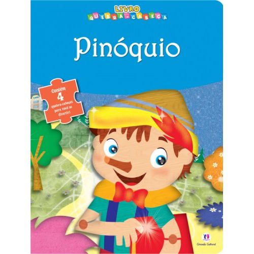 Pinóquio - Livro Quebra-cabeças