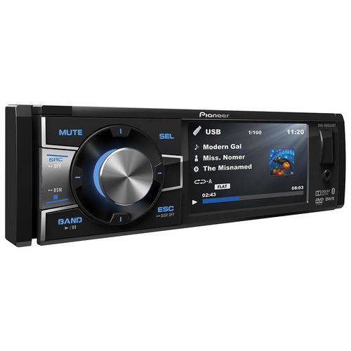Pioneer Dvd Player Dvh-8880avbt Usb Bluetooth Rca Saída Sub