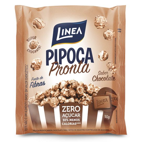 Pipoca Linea Pronta Chocolate 50g