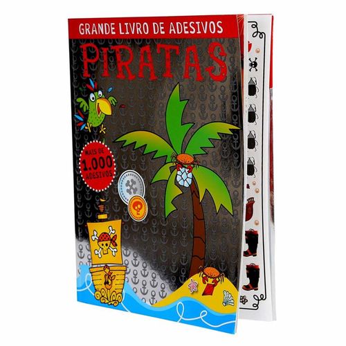 Piratas - Grande Livro de Adesivos
