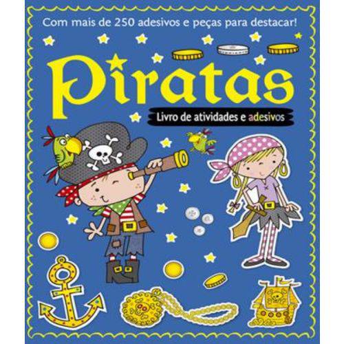Piratas - Livro de Atividades e Adesivos