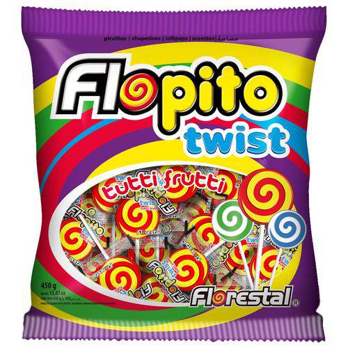 Pirulito Flopito Twist 450g