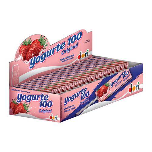 Pirulito Mastigável Yogurte 100 C/50