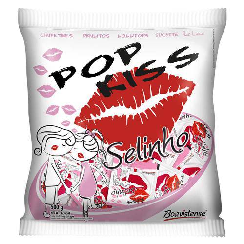Pirulito Pop Kiss Selinho C/50 - Boavistense