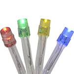 Pisca 200 Lampadas LED Colorido Fio Transparente 110V - Orb Christmas