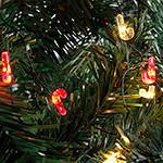 Pisca-Pisca 20 Lâmpadas Luz Brilhante em Formato de Bengala - Christmas Traditions