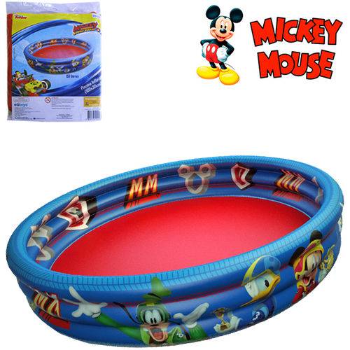 Piscina Inflavel 3 Aneis 151l Mickey 100cm